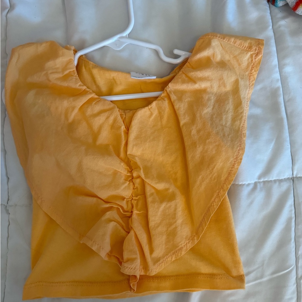 Zara girls top size 6-7